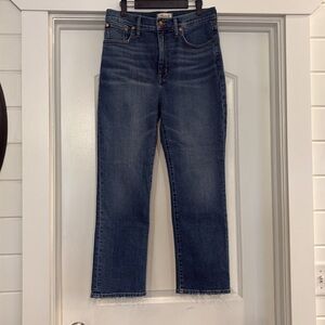 New without Tags Madewell Slim Demi-Boot Jeans